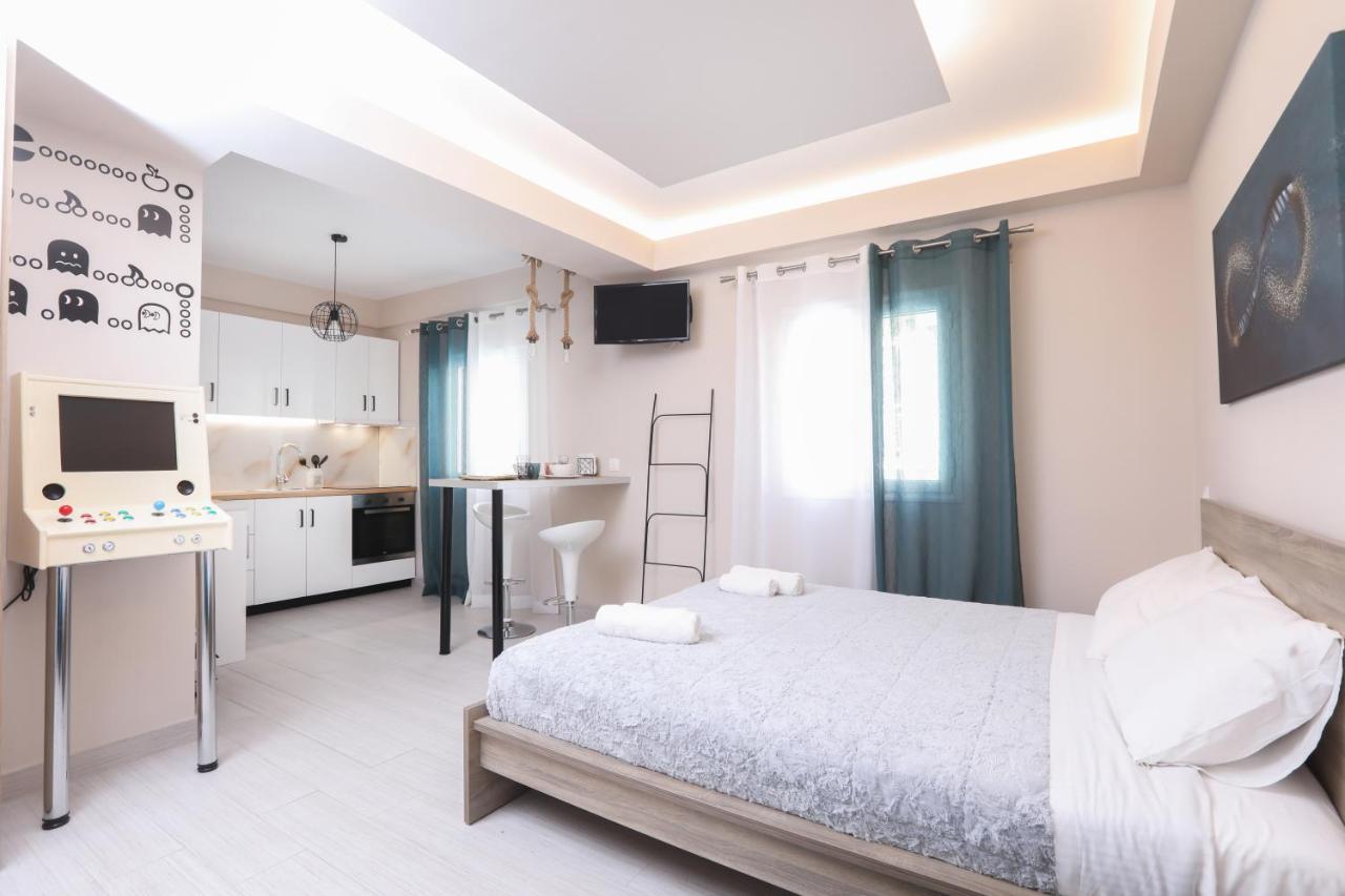 Arcade Game House-Luxury Studio In Corfu Town Esterno foto